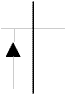 triangle noir pointe en haut